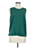 1.State 100% Polyester Green Sleeveless Top Size M - photo 1