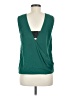 1.State 100% Polyester Green Sleeveless Top Size M - photo 2