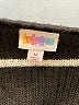 Lularoe Stripes Black Pullover Sweater Size M - photo 7