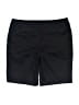 Ann Taylor LOFT Solid Black Shorts Size 8 (petite) - photo 2