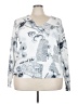 Desigual Print White Sweatshirt Size XXL - photo 1