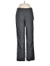 Liz Claiborne Chevron-herringbone Gray Casual Pants Size 8 - photo 1