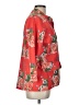 MULTIPLES Floral Red Blazer Size L - photo 4