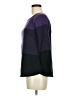 Karen Scott 100% Cotton Color Block Purple Pullover Sweater Size M (petite) - photo 5