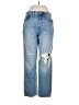 J.Crew 100% Cotton Hearts Blue Jeans Size 28 waist - photo 1