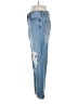 J.Crew 100% Cotton Hearts Blue Jeans Size 28 waist - photo 5