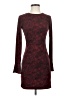 MICHAEL Michael Kors Graphic Burgundy Cocktail Dress Size P (petite) - photo 1