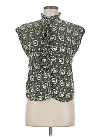 Entro Sleeveless Button-Down Shirt (view 1)