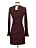 MICHAEL Michael Kors Graphic Burgundy Cocktail Dress Size P (petite) - photo 2
