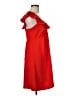 Sézane 100% Polyester Red Cocktail Dress Size EU (FR) 38 / US 6 - photo 4