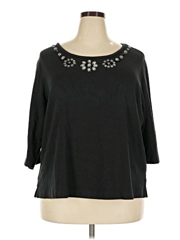 Quacker Factory 3/4 Sleeve Top (view 1)