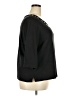 Quacker Factory Black 3/4 Sleeve Top Size 2X - photo 4