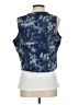 Chico's Paisley Blue Denim Vest Size Sm (0) - photo 2