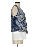 Chico's Paisley Blue Denim Vest Size Sm (0) - photo 4