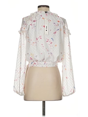 Aqua 3/4 Sleeve Blouse (view 2)