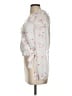 Aqua 100% Polyester White 3/4 Sleeve Blouse Size S - photo 5