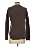 Pink Clover 100% Polyester Tweed Brown Pullover Sweater Size S - photo 2