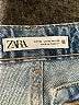 Zara Blue Denim Shorts Size 6 - photo 3