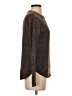 Pink Clover 100% Polyester Tweed Brown Pullover Sweater Size S - photo 4