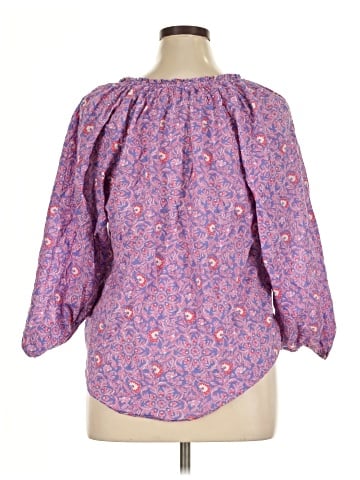 Vineyard Vines 3/4 Sleeve Blouse (view 2)