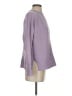 J.Crew 100% Wool Chevron-herringbone Purple Wool Pullover Sweater Size S - photo 4