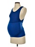 Maternal America Blue Sleeveless Top Size S - photo 1