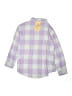 Levi's Checkered-gingham Purple Long Sleeve Button-Down Shirt Size 14 - 16 - photo 2