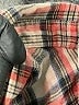 Unbranded Plaid Red Sleeveless Button-Down Shirt Size S - photo 7