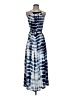 Millenium Tie-dye Blue Casual Dress Size XS - photo 1