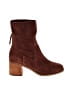Kelsi Dagger Brooklyn 100% Leather Brown Ankle Boots Size 6 (wide) - photo 1