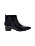 Guess 100% Leather Black Ankle Boots Size 8 - photo 1