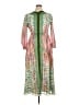 Assorted Brands 100% Polyester Green Casual Dress Size XL - photo 1