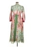Assorted Brands 100% Polyester Green Casual Dress Size XL - photo 2