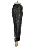 Silk Box Print Black Casual Pants Size 4 - photo 4