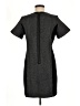 J.Crew 100% Wool Houndstooth Gray Casual Dress Size 6 - photo 2