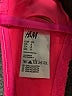 H&M 100% Polyester Pink Swimsuit Top Size 8 - photo 3