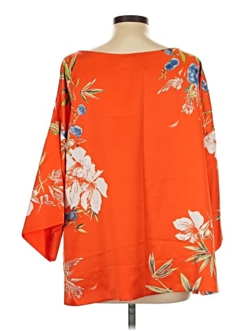 Soft Surroundings 3/4 Sleeve Blouse (view 2)