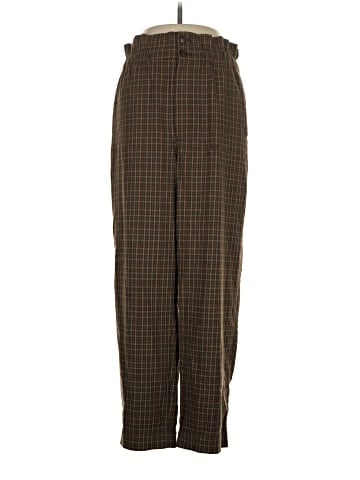 Madewell Plaid Paperbag Tapered Pants (view 1)