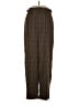 Madewell Plaid Brown Casual Pants Size 4 - photo 1