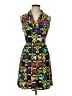 Judith March 100% Polyester Tropical Purple Casual Dress Size L - photo 1