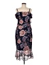 Guess Paisley Blue Cocktail Dress Size 8 - photo 1