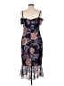 Guess Paisley Blue Cocktail Dress Size 8 - photo 2