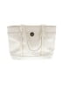Dooney & Bourke Solid Ivory Leather Tote One size - photo 1