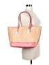 Coach 100% Leather Color Block Tan Pink Leather Tote One size - photo 2