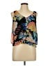 Candie's 100% Polyester Black Sleeveless Blouse Size L - photo 1