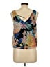 Candie's 100% Polyester Black Sleeveless Blouse Size L - photo 2