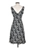 Express 100% Acetate Floral Black Casual Dress Size 3 - 4 - photo 2