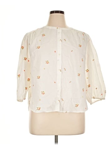 Old Navy 3/4 Sleeve Blouse (view 1)