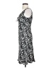 Express 100% Acetate Floral Black Casual Dress Size 3 - 4 - photo 5
