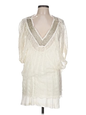 Knitted & Knotted 3/4 Sleeve Blouse (view 1)